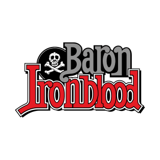 Baron Ironblood red logo T-Shirt