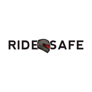 RIDE SAFE BLACK T-Shirt