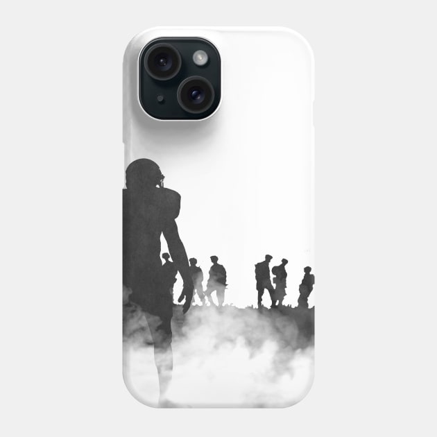 FLATCH-Band of Brothers/NFL Mash-Up Phone Case by Ironmatter