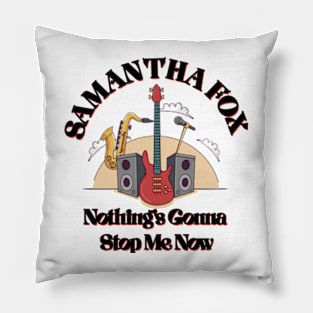 Samantha Fox T shirt Pillow