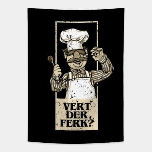 vert der ferk retro Tapestry