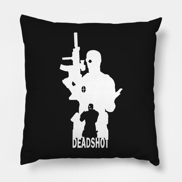 head shoot 2 Pillow by rafifgood