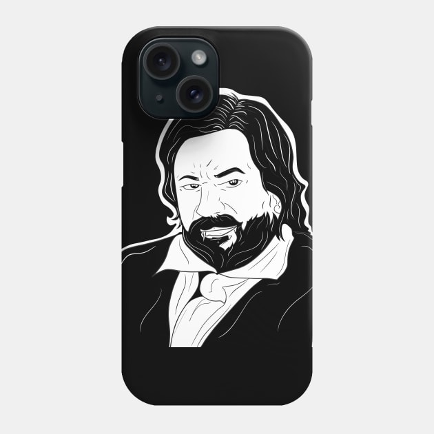 Just jackie daytona in what we do in the shadows Phone Case by jorge_lebeau