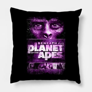 Subterranean Showdown Battle Beneath The Planet Of The Apes Pillow