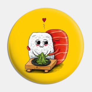 Arabella-Sushi in love Pin