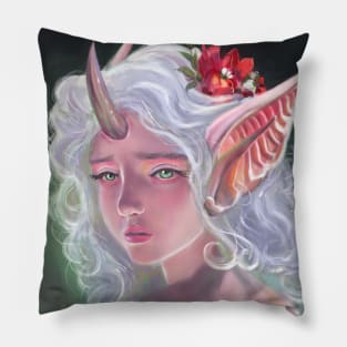 Awesome Beautiful Fantasy Fairy Unicorn Devil Demon Pillow