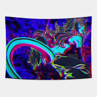 PSYCHADELIC ANDROID21 Tapestry