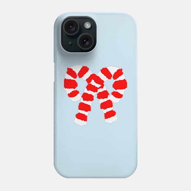 Two Candy Canes Phone Case by Usagicollection