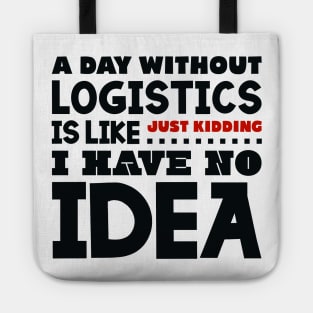 A day without logistics is like Tote