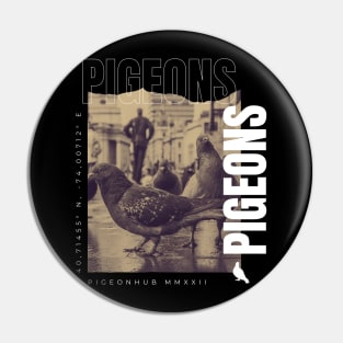 Pigeons Streetwear Pin