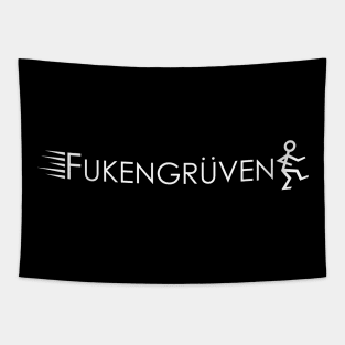 Fukengruven Parody in White Tapestry