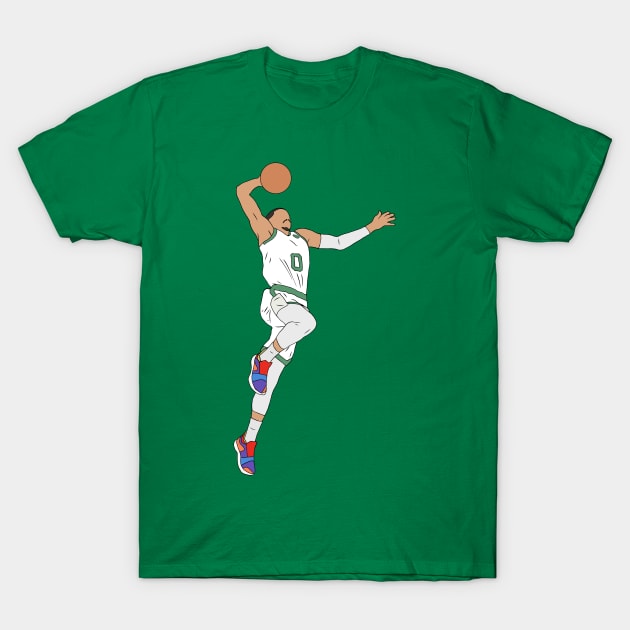 Jayson Tatum Slam Dunk - Jayson Tatum - T-Shirt