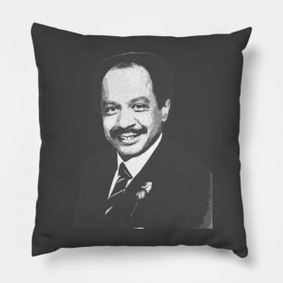 black and white Pillow