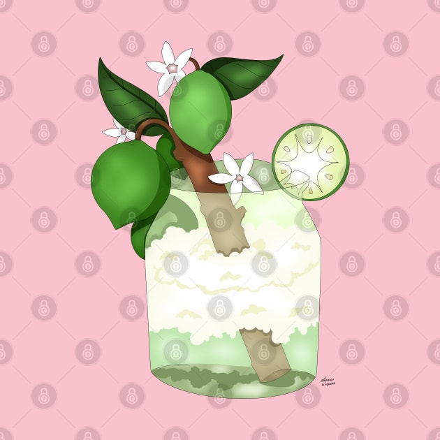 LIME CREAM SODA by XoXy24