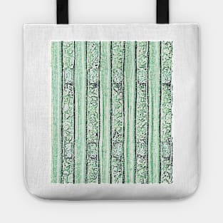 Emerald Bamboo Bars Tote