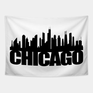 Chicago Skyline Tapestry