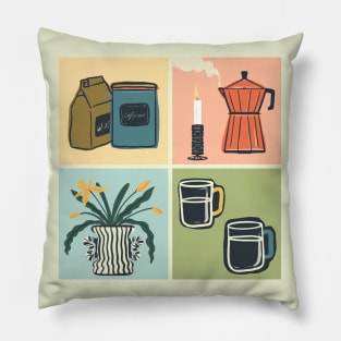 Coffee Essentials Vignette Pillow