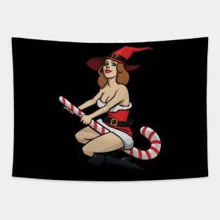 Xmas Witch Tapestry