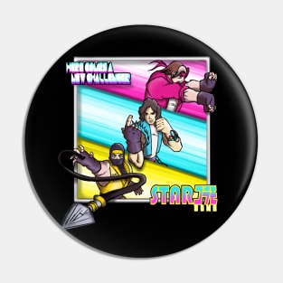 Starbomb Ninja Brian Egoraptor Danny Sexbang Pin