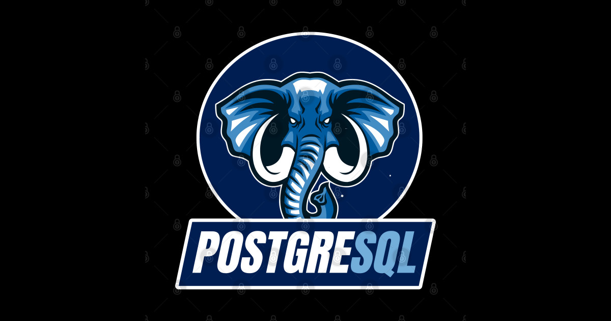 PostgreSQL Database - Postgresql - Sticker | TeePublic