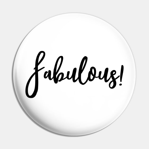 Fabulous Pin by CANVAZSHOP