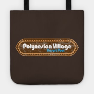 Polynesian Resort Hotel Pool 1971 Tote