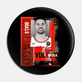 Chicago Bulls Nikola Vucevic 9 Pin