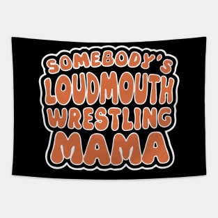 Loudass Wrestling Mama Tapestry
