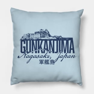 Hashima Island Pillow