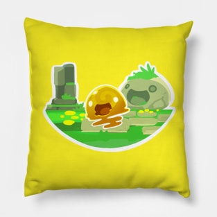 Ancient ruins Pillow