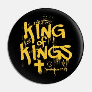 King of Kings Graffiti Revelation 17:14 Pin