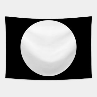 White circle Tapestry