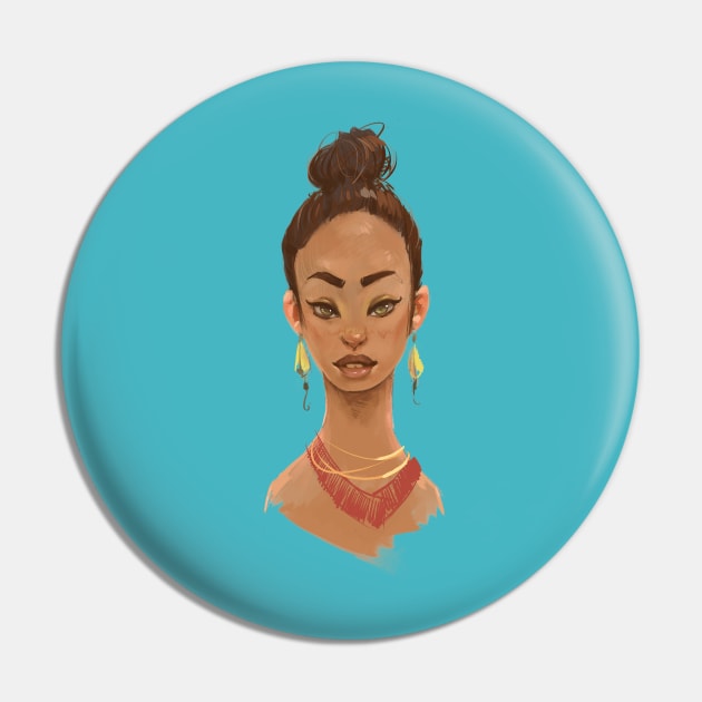 Beauty woman Pin by RamonMascaros