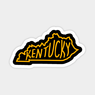 kentucky map Magnet