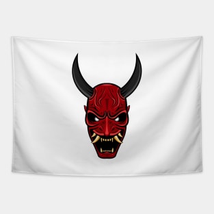 japanese devil mask Tapestry