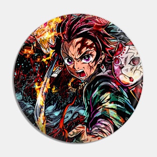 Fire slayer power Pin