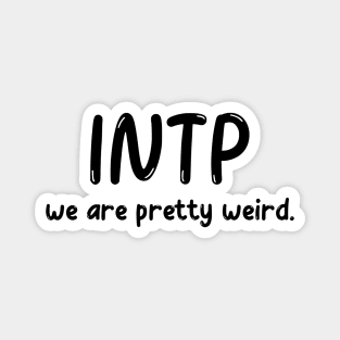 INTP Personality (MBTI) Magnet