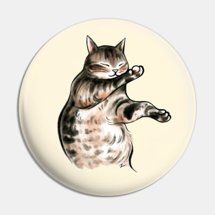 KungFu cat master Pin