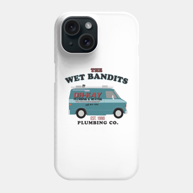 The Wet Bandits Plumbing Co. Est. 1990 Phone Case by Geminiguys