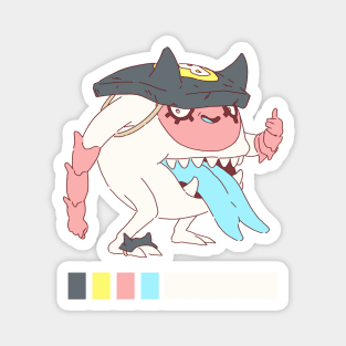 Croc's Baby brother Magnet