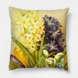 leaves and flowers Pillow