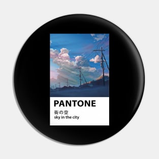 Anime Aesthetic Pantone Pin