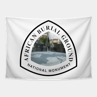 African Burial Ground National Monument trail marker Tapestry