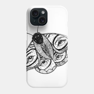 Cosmic Moth Phone Case