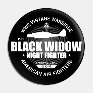 P-61 Black Widow Pin