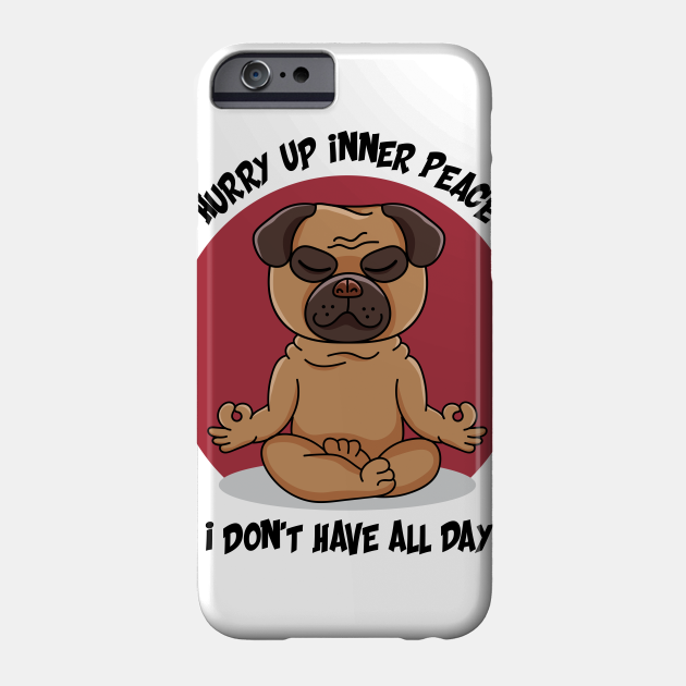 Funny Yoga Pug Dog - Funny Yoga - Phone Case | TeePublic AU