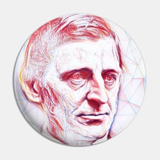 Ralph Waldo Emerson Portrait | Ralph Waldo Emerson line art Pin