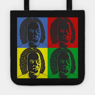 Johann Sebastian Bach in Warhol style Tote