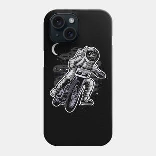 Astronaut Motorbike Cosmos Crypto ATOM Coin To The Moon Token Cryptocurrency Wallet HODL Birthday Gift For Men Women Kids Phone Case