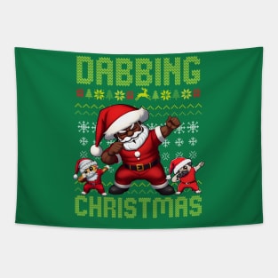 Dabbing Christmas Tapestry